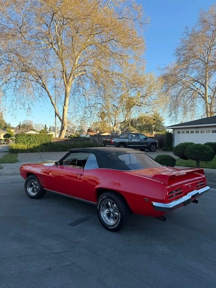 1969 Pontiac Firebird Convertible 350ci,dual Exhaust, Rust-Free, Bucket Seats