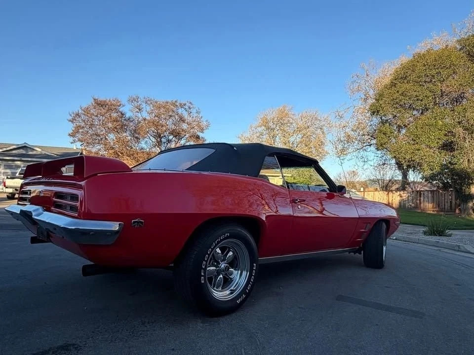 1969 Pontiac Firebird Convertible 350ci,dual Exhaust, Rust-Free, Bucket Seats