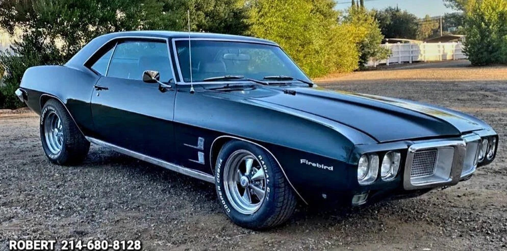 1969 Pontiac Firebird Awesome Original with 350ci V8