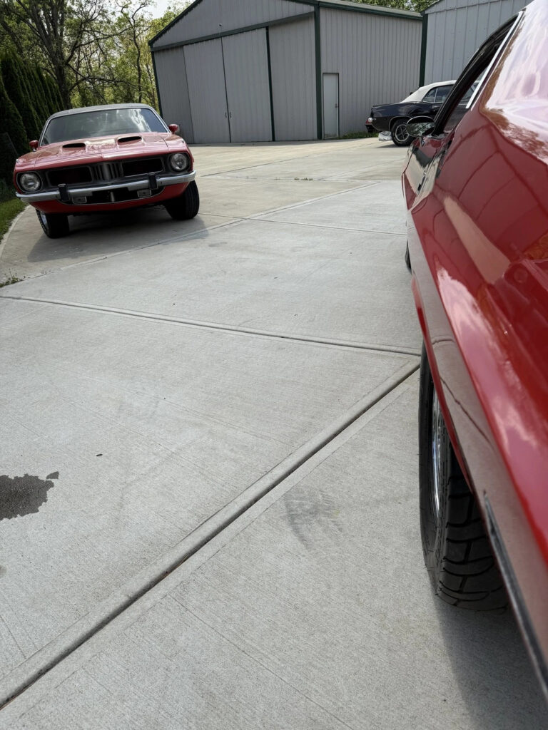 1970 Dodge Challenger 383 4SPD PS Rallye DASH RED ON