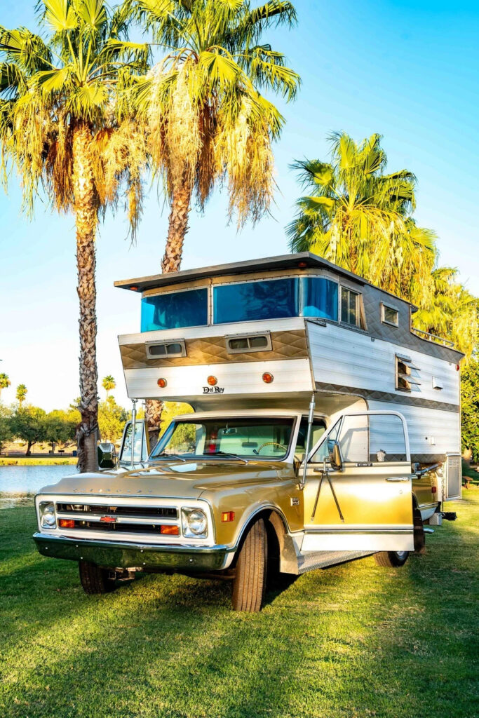 1968 Chevrolet C20 250th Anniversary Gold CST Camper Edition