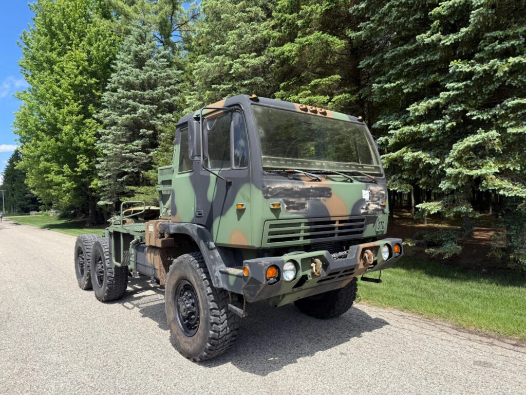 1998 S&S M1088 6×6 Semi Truck Military cat Diesel