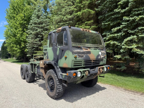 1998 S&amp;S M1088 6×6 Semi Truck Military cat Diesel for sale