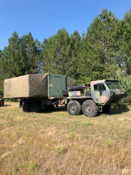 Oshkosh Mk48/14 8×8 Offroad Camper/dearshack/overlanding rig for sale