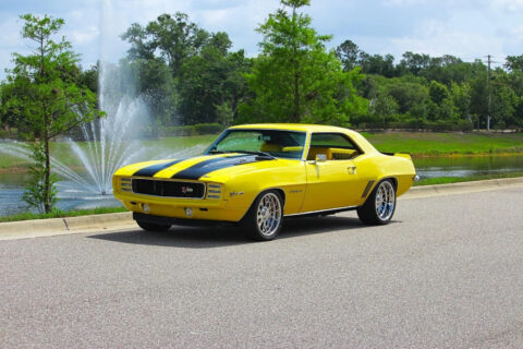 1969 Chevrolet Camaro Z28 Real X33 Trim Tag Z28, Daytona Yellow, Frame-Off for sale