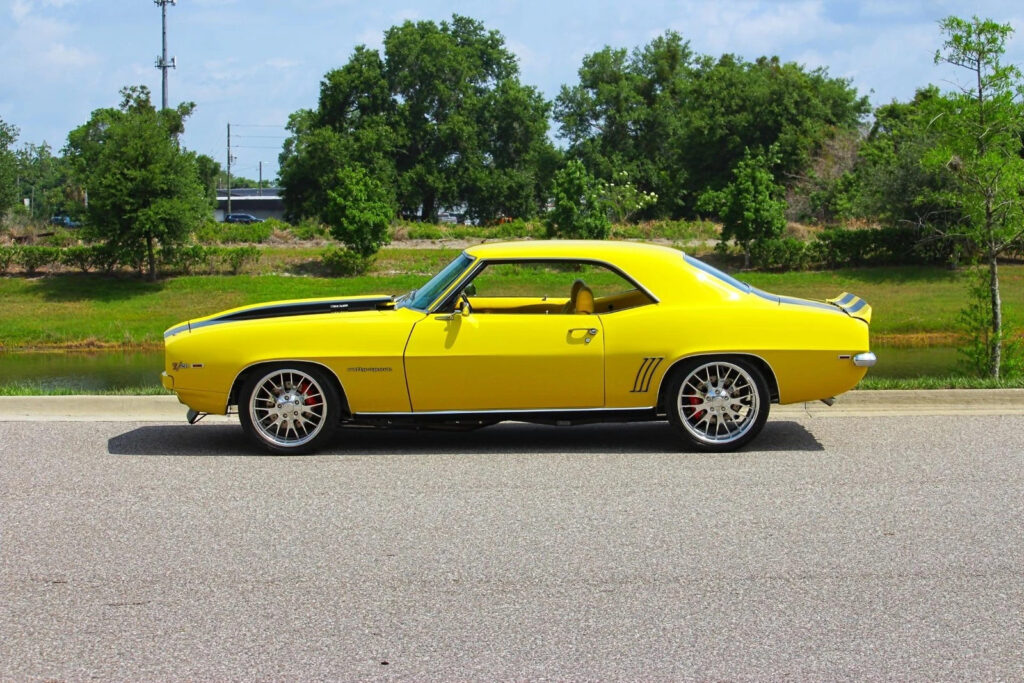1969 Chevrolet Camaro Z28 Real X33 Trim Tag Z28, Daytona Yellow, Frame-Off