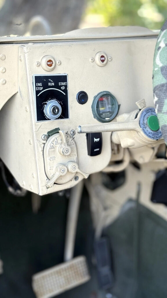 Military Hmmwv M1097a2 Troop Carrier 2009 W/ California License Plate H1 Humvee
