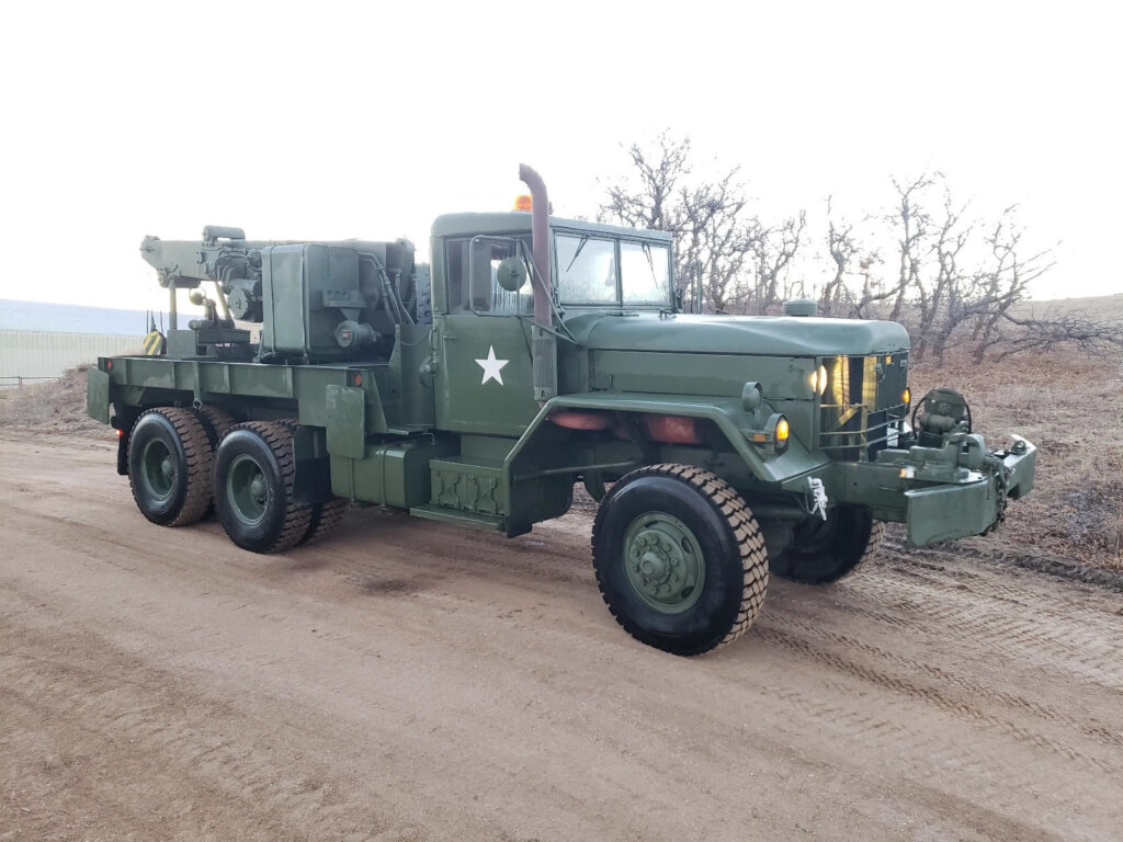 1970 Am General M816 6×6 Refurbished Crane Truck Wrecker w/ Cummins Diesel